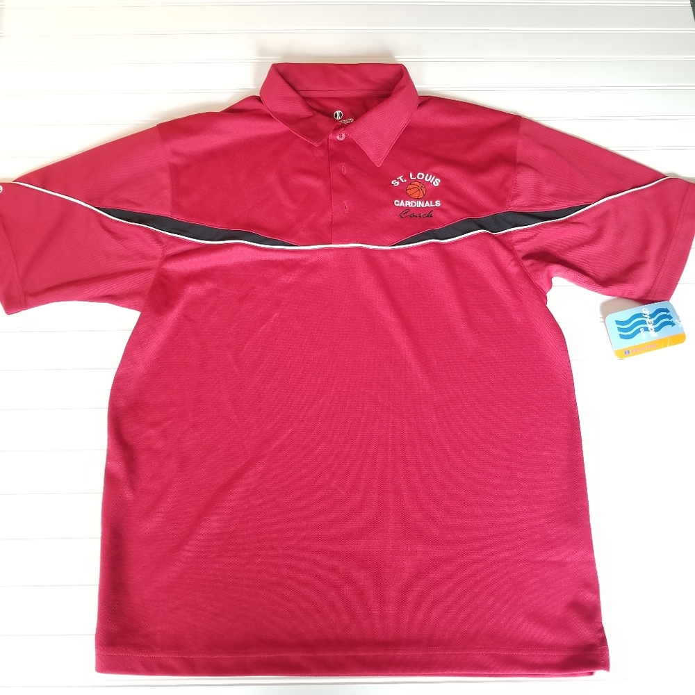 New St.‎ Louis Cardinals Coach Holloway Shirt Lg.